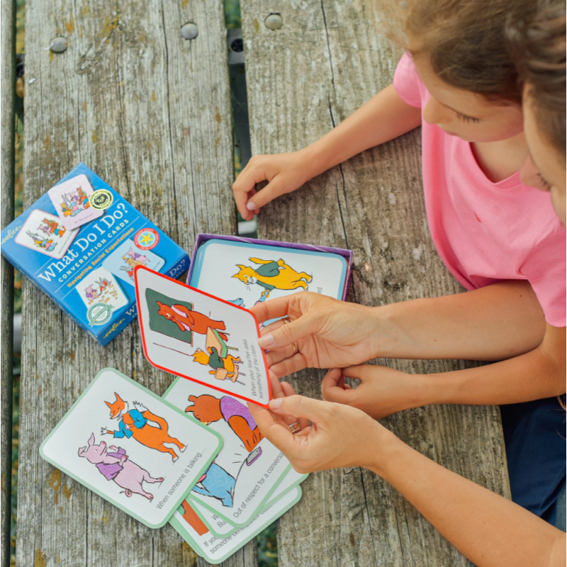 Eeboo What Do I Do conversation cards
