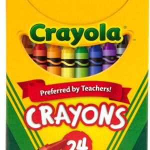 A box of 24 Crayola Crayons