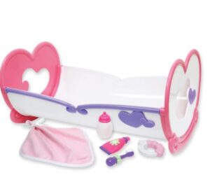 Deluxe Rocking Crib and Accessories