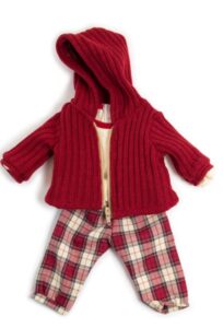 ethnic doll red outfit