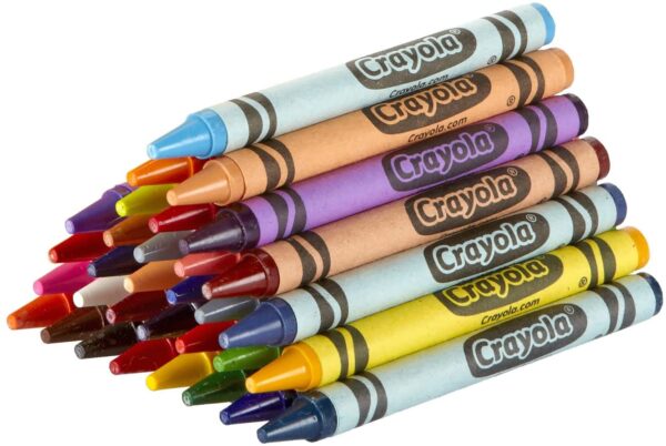 Crayola Crayons, Metallic - 24 crayons