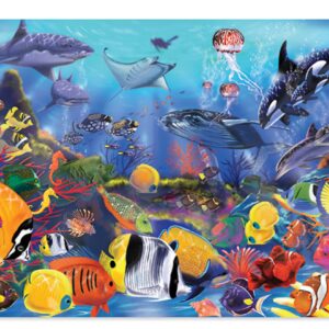 A collage of sea creatures