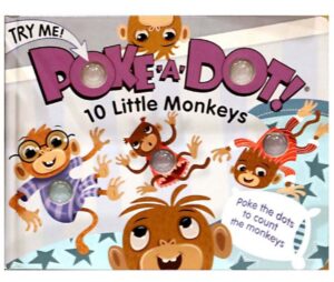 Ten Little Monkeys book cover