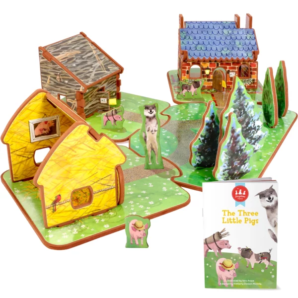 Storytime 3D Puzzle 3 Pigs