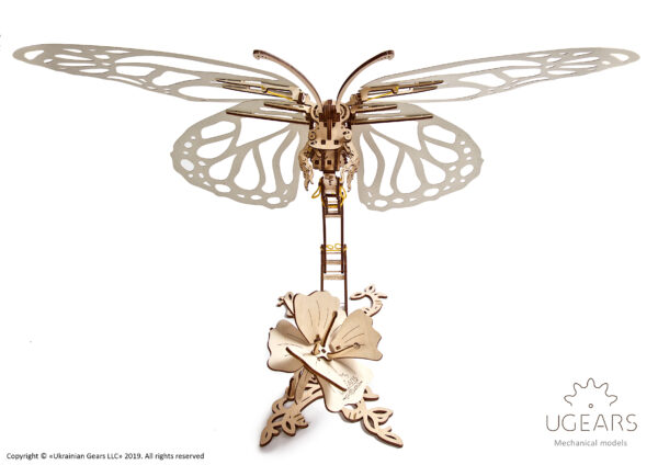UGears Butterfly 3D Puzzle