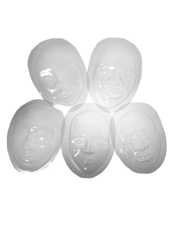 5 face molds