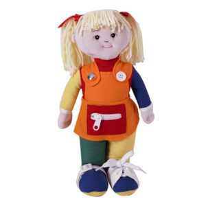 A Learn to Dress Caucasian Ethnic doll