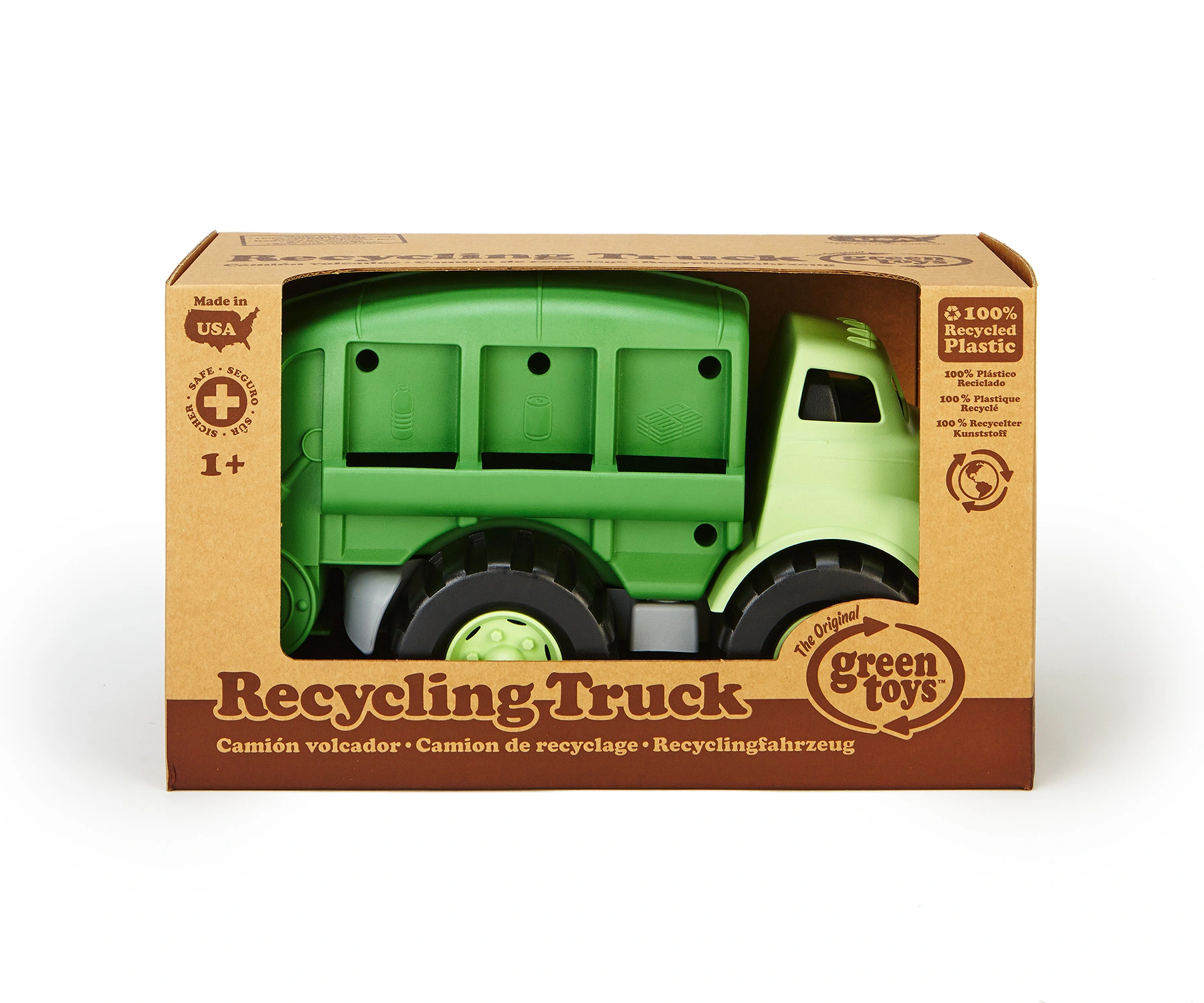 GREEN TOYS CAMION DE RECYCLAGE 