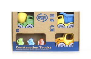 A Green Toys Construction Truck Set