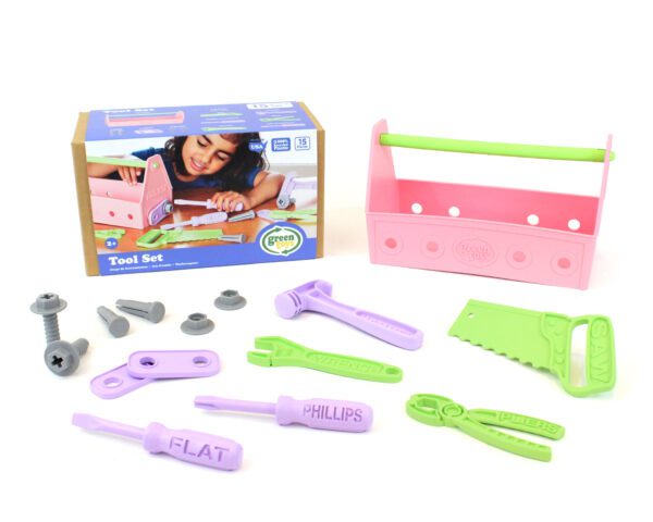 Green Toys Toolbox - Pink