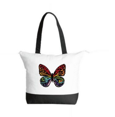 A Diversity Butterfly Tote Bag