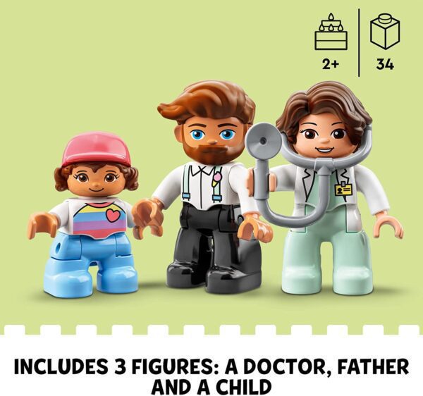 A Duplo Doctor Visit marketing cover