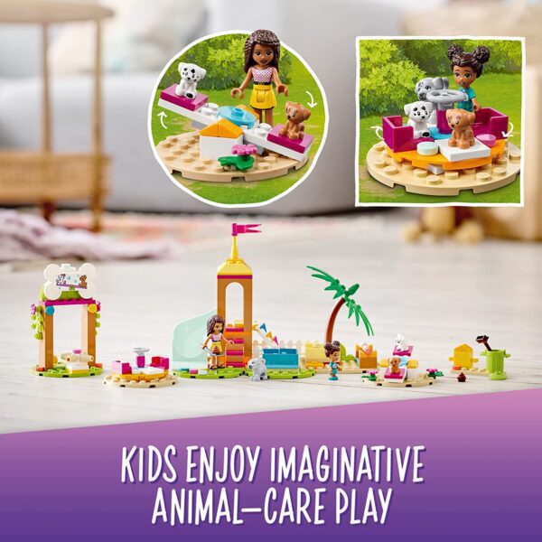 A Lego Friends Pet Playground toy cover