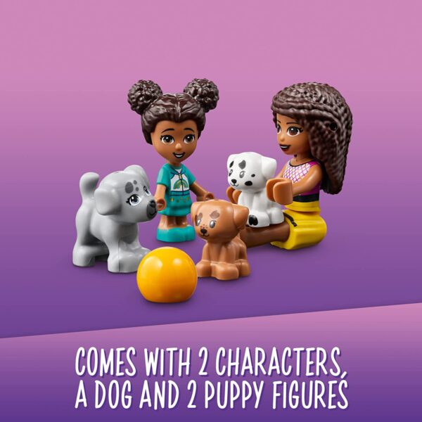A Lego Friends Pet Playground toy figures