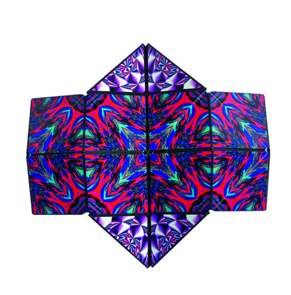 Chaos Geometric Shape Shifting Magnetic Transformation Cube