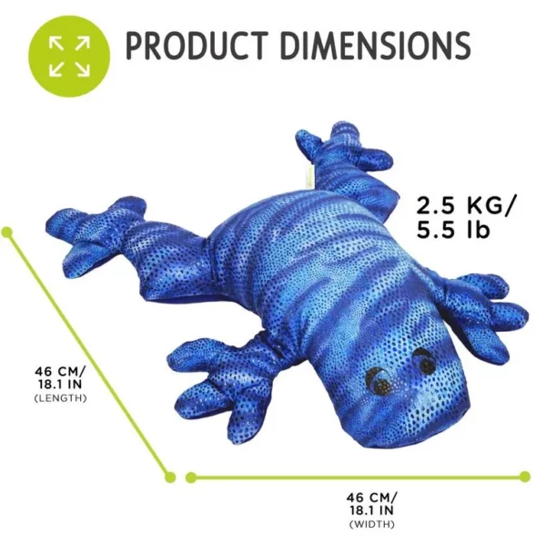 sensory toys blue frog