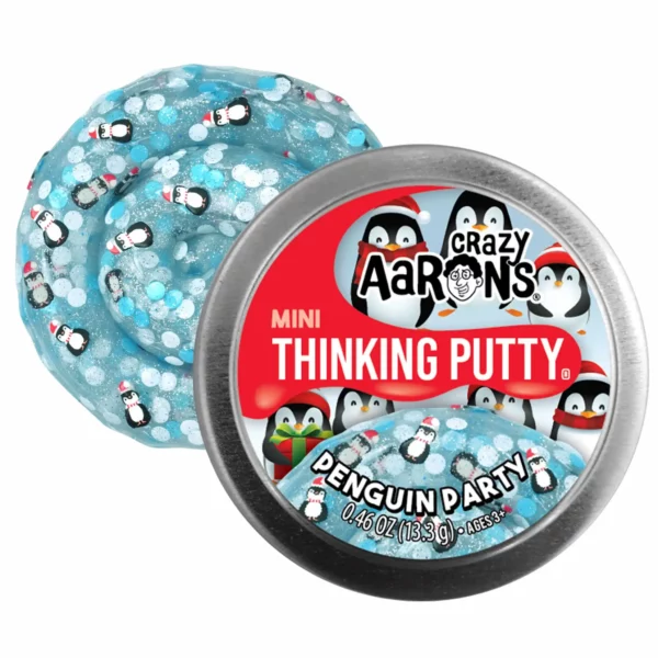 penguin sensory toy putty