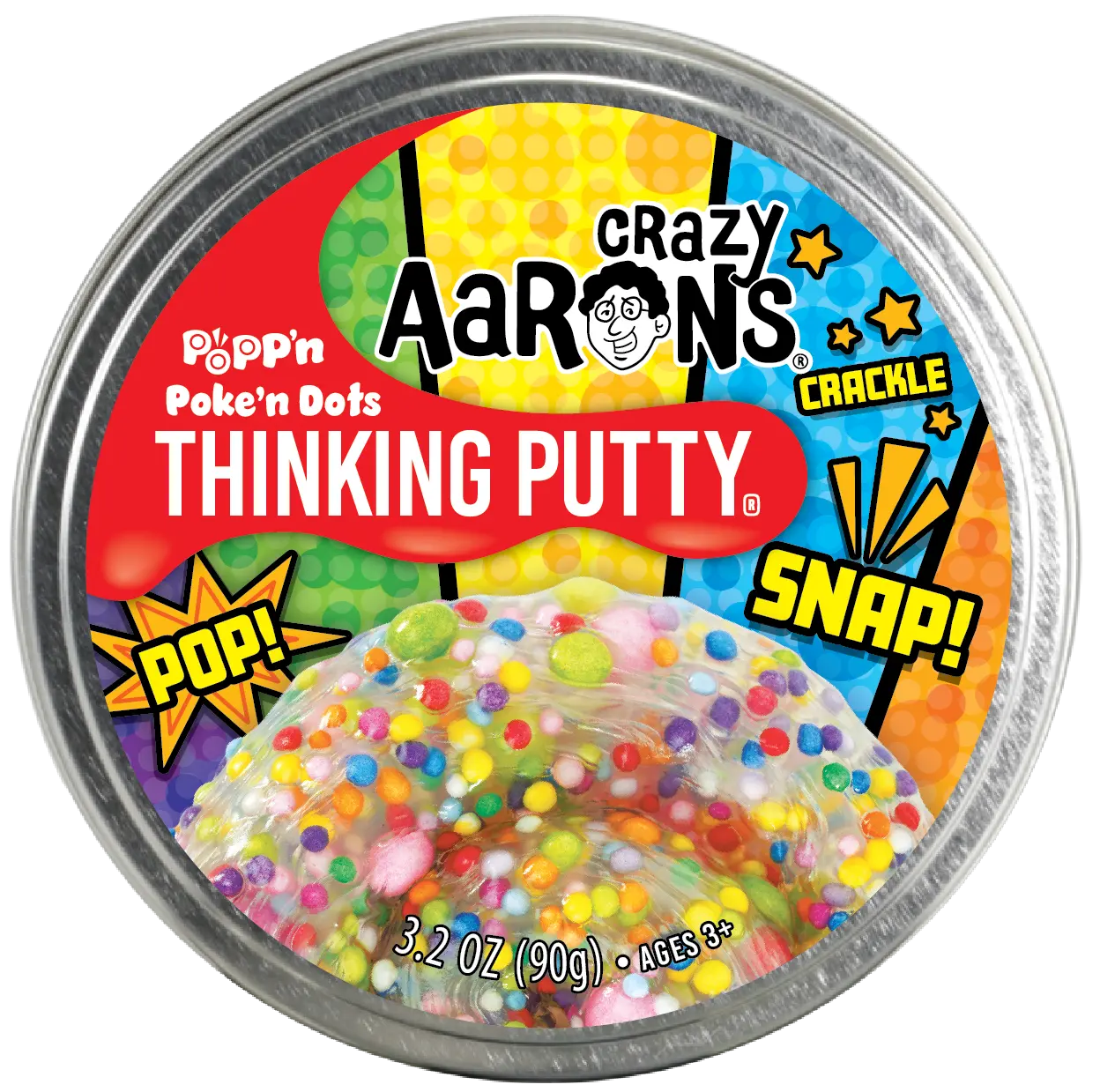 Crazy Aaron's Thinking Putty - Poke'n Dots | Diversity In Toys