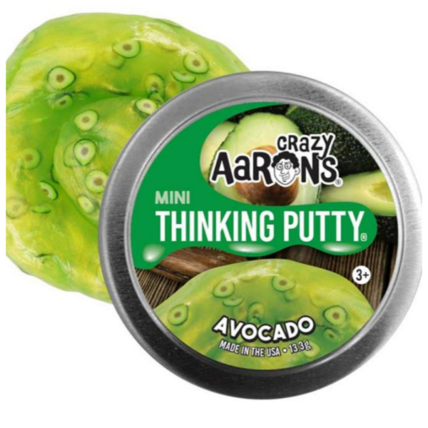 avocado sensory toy putty