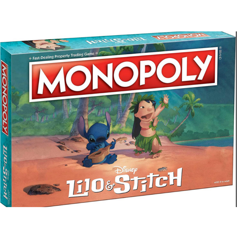 Holiday gift idea: Disney Lilo and Stitch Monopoly board game