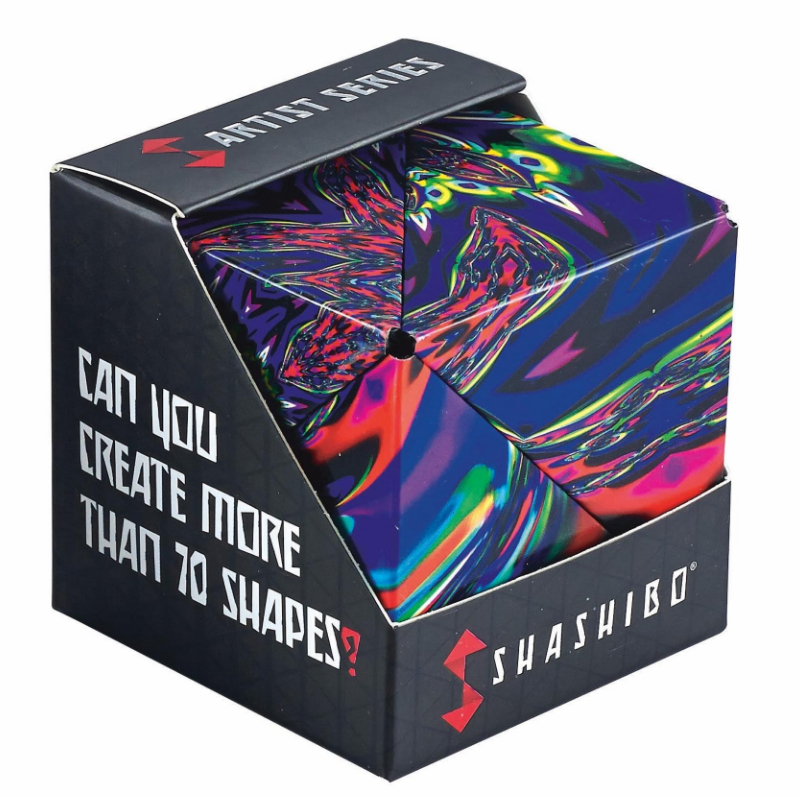 What is Shashibo?! Shape shifting puzzle box fidget toy! 