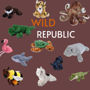 Wild Republic Ecokins Stuffed Animals