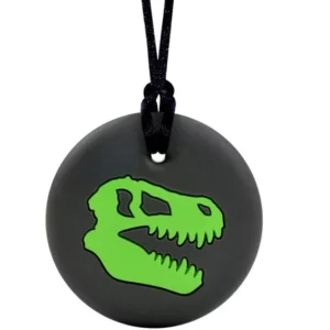 Green Dino Skull Chewelry