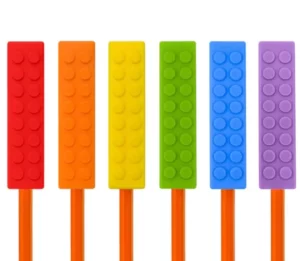 Rainbow Sensory fidget toys Pencil Toppers