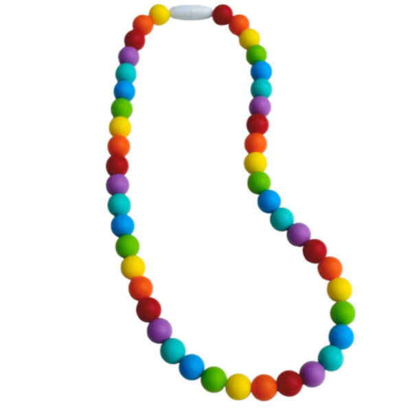 Beaded Rainbow Chewerly Necklace