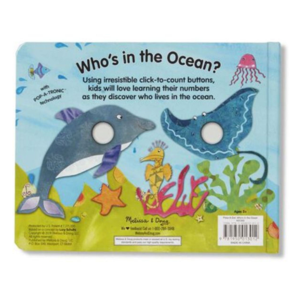 Who is in the Ocean Poke a Dot Book