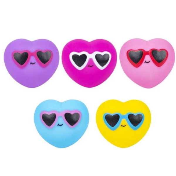 Valentines Hearts with Glasses