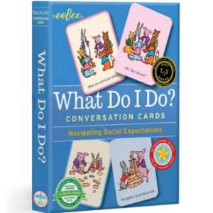 What Do I Do Conversation Cards by eeboo