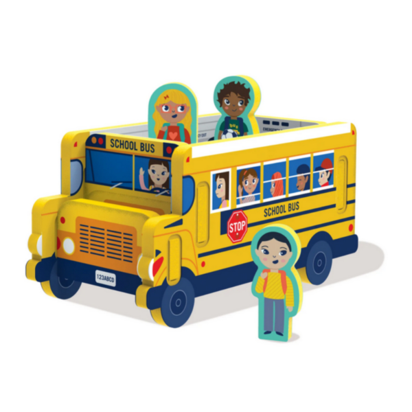 3D School Bus Puzzle