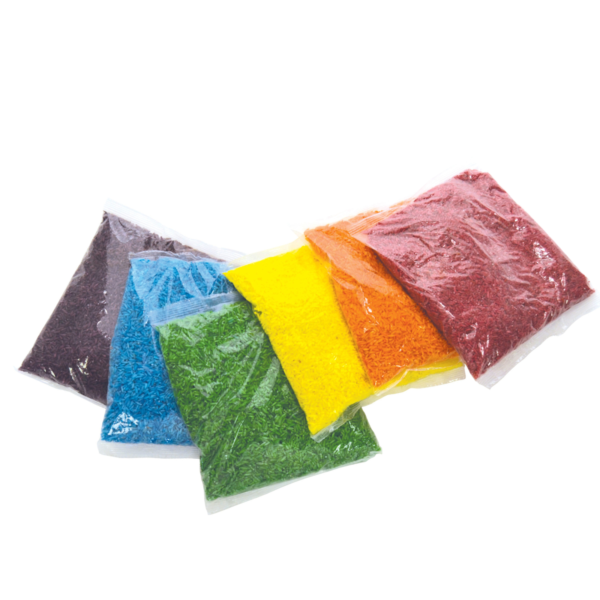 Packaged Colored Rice