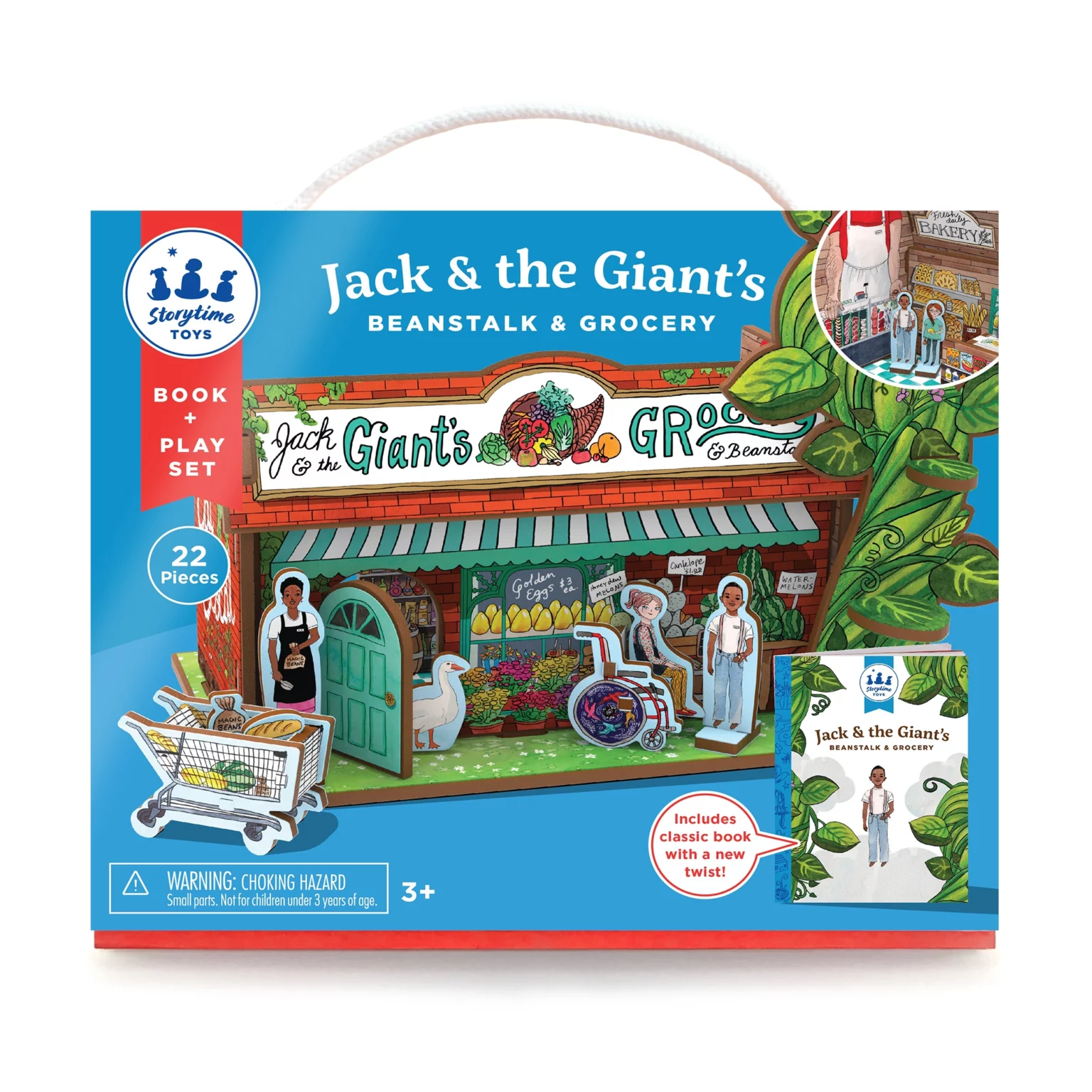 Storytime Jack Beanstalk 3D Puzzle Book | Diversity in Toys