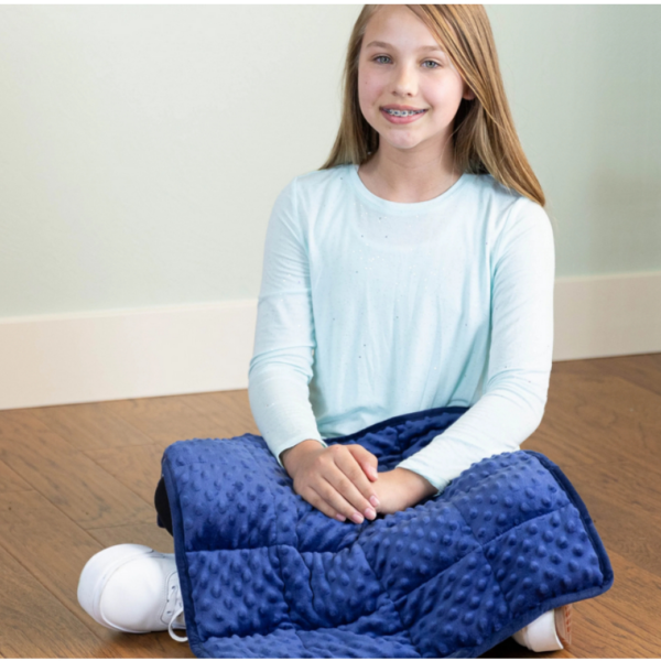 Bouncyband 5lb Blue Weighted Blanket