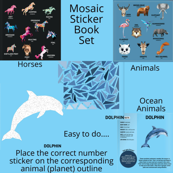 Fun Mosaic Sticker Book