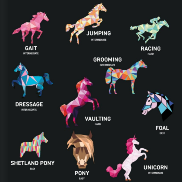 Horses sticker book