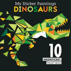 Mosaic Dinosaur Sticker book