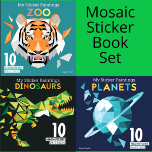 Mosaic Sticker Book Bundle
