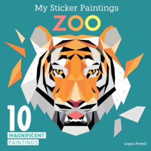 Mosaic Zoo Animal Sticker Book