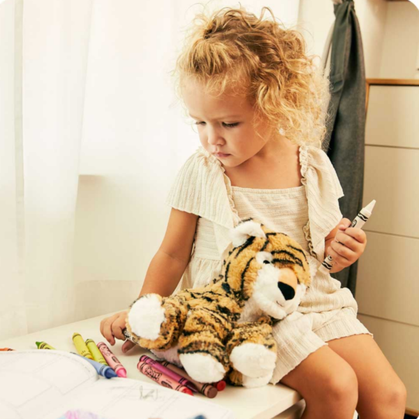 Warmies Weighted Tiger