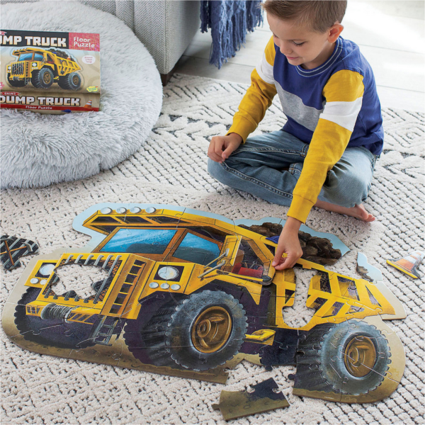 Floor Puzzle Dump Truck