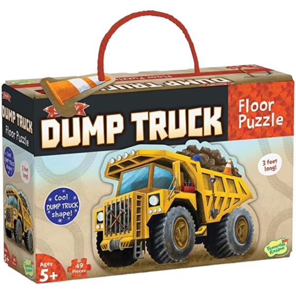 Mindware Auto Floor Puzzle Dump Truck