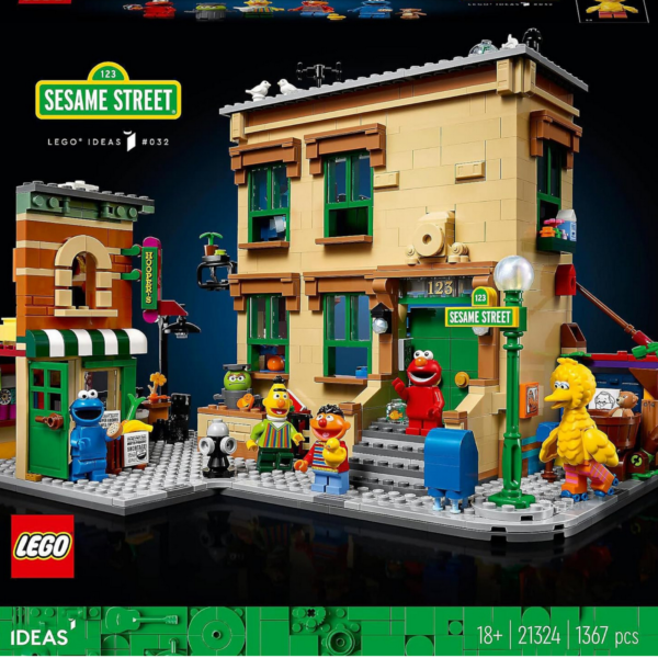 Sesame Street LEGO set 21324