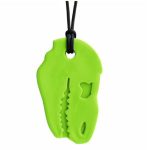 Lime Green Dino Chewelry