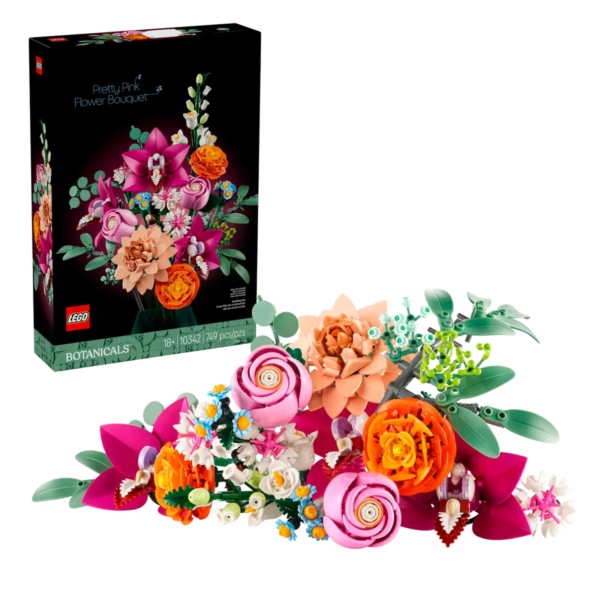 LEGO Pink Flower Bouquet 10342