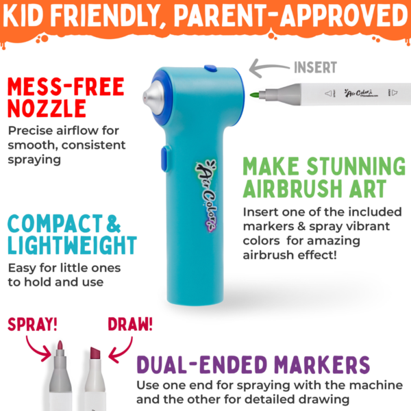 Air Color Craft Airbrush Kit