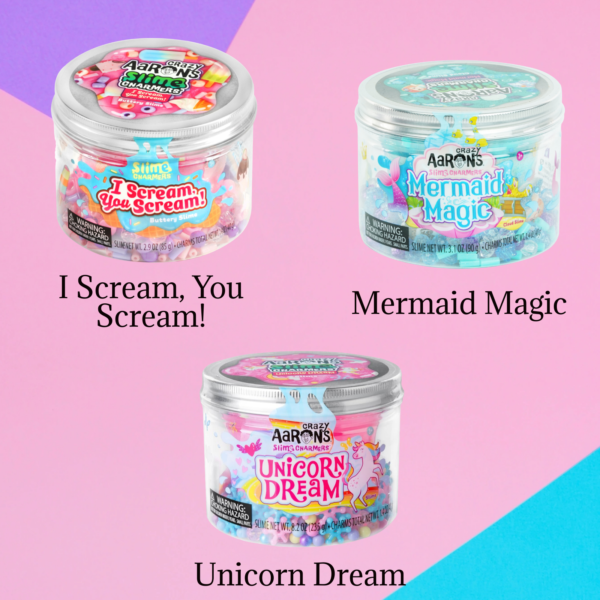Crazy Aarons Mixed Texture Bundle Featuring I Scream, You Scream!, Mermaid Magic, Unicorn Dream