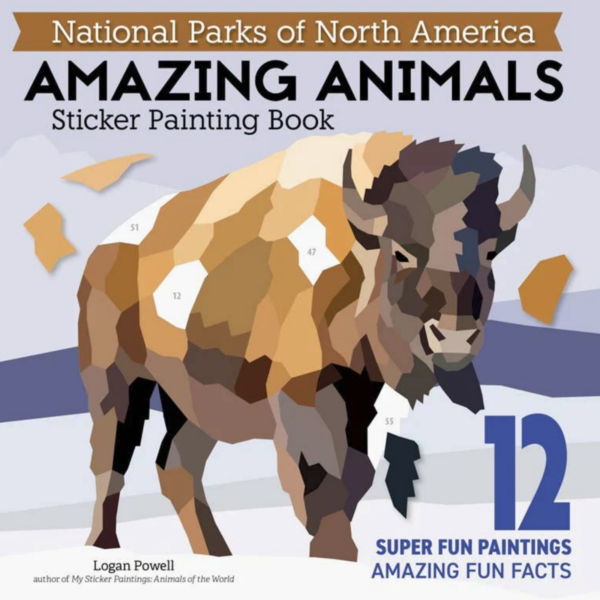 National Park Sticker book